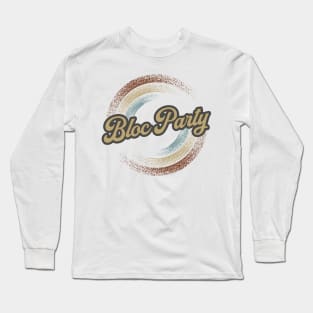 Bloc Party Circular Fade Long Sleeve T-Shirt